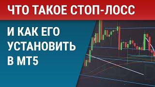 Что такое стоп-лосс на бирже и как его установить в MetaTrader 5 (МТ5)