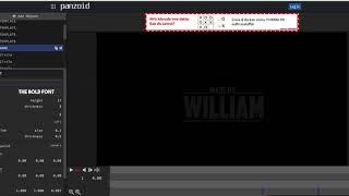 How To Change Text In Panzoid To your Name