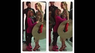 Kathleen Humberstone at Naked Heart Foundation with Natalia Vodianova and Madeline Stuart!