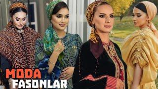 Turkmen gelin gyzlara owadan moda koynek fasonlar | moda dünyasi owadan koynekler | instagram fason