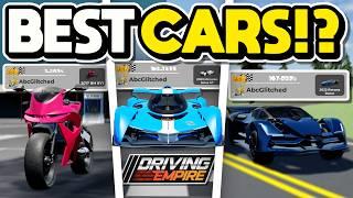 The *BEST* Car For Every Race In Driving Empire!!