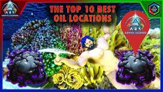 The Top 10 Best Oil Locations in Ark Survival Ascended The Island Map