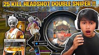 25 KILL HEADSHOT DOUBLE BARETA PAKE BUNDLE BARU THUNDEROUS INI !! ALDI TV KING AWM COMEBACK CUY !!