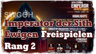 SWGOH - Imperator der Sith Ewigen (SEE) Freispielen - Rang 2