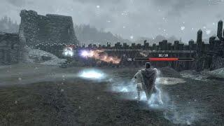 Skyrim Battles - Savos Aren vs. Arch Cryomancer, Morokei, and more