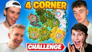 Die 4 Ecken Challenge in Fortnite Season 2! ️