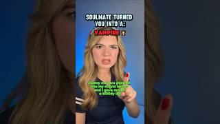 POV:your soulmate controls what magical creature you become…(PART2) #vampire #shortsfeed #funny