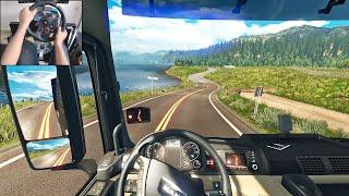 Man TGX Euro 6 - Euro Truck Simulator 2 | Logitech g29 gameplay