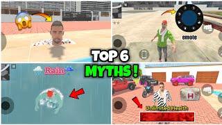 TOP 6 AMAZING MYTHS  IN INDIAN THEFT AUTO SIMULATOR | KXP VINEET YT #2