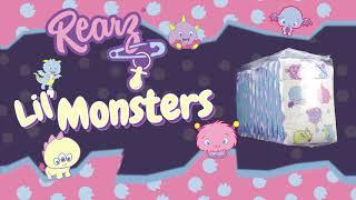 Lil' Monsters V3 Adult Diaper from Rearz Inc. | ABDL Diaper Showcase