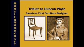 Duncan Phyfe - creator of Federal Style Furniture