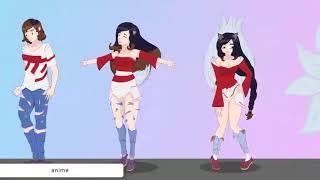 Random TG TF - Boy To Girl - Body Swap - Full Tg & Tf TRANSFORMATION