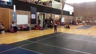 Key Steps Gymnastics 2017: Rubie floor work