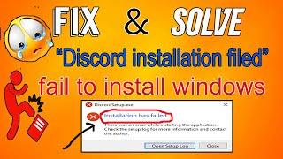 How To Fix Discord Installation Has Failed Error ( 3 Easy Solution) 2020 best method