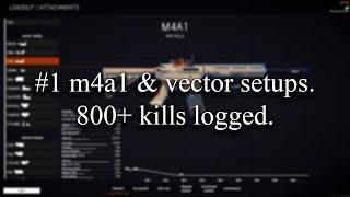 using the best m4a1 & vector setups in battlebit remastered.