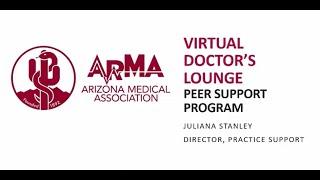 Physician Peer Support Program - Arizona Medical Association