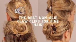 The Best, Non-Slip Claw Clips for Fine Hair