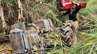 FULLY Restoration CAR TRACTOR | Restoring And Repair Tractor Abandoned For 20 Years Under the river