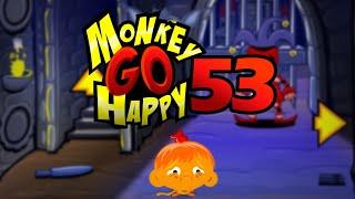 Игра "Счастливая Обезьянка 53" (Monkey GO Happy 53) - прохождение