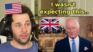 American Reacts to King Charles' 2024 Christmas Message