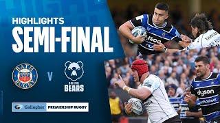Bath v Bristol - HIGHLIGHTS | Rivalry Renewed In Tense Semi Final | Gallagher Premiership 2024/25