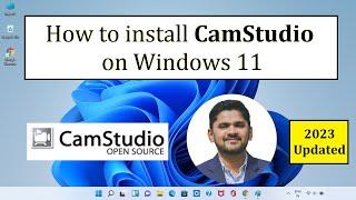 How to install CamStudio on Windows 11 | Amit Thinks