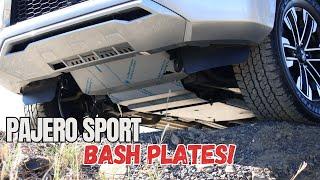 Pajero Sport QE/QF Bash Plates Installation Guide