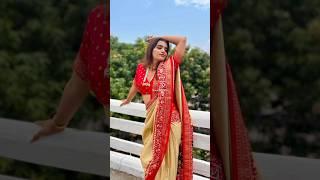 Revati Iyer's beautiful saree look#revatiiyer#saree#2ndrunnerup#chalbhavacitit#zeemarathi#television
