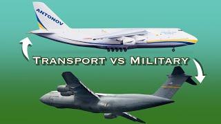 An-124 vs C5 Galaxy: Which Transport Aircraft is better?