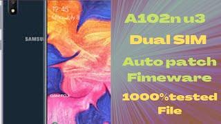 A102N U3 |DUAL SIM| AUTO PATCH FIMEWARE| GSM FOJI