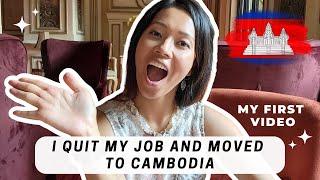 I Quit My Job and Moved to Cambodia...My First YouTube Video