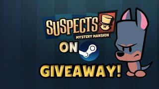 Steam Keys Giveaway! || Suspects: Mystery Mansion