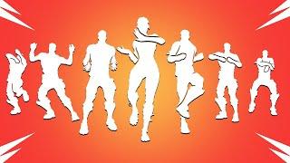 All Fortnite Icon Series Dances & Emotes! (TikTok Hit It Quan, Leave The Door Open, Chicken Wing It)