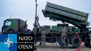 Romania, NATO. Anti-aircraft missile system MAMBA of the French Air Force.