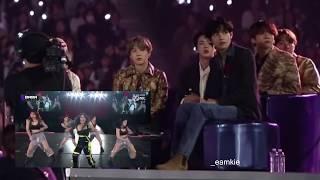 [HD] BTS Reaction to Mamamoo at MAMA 2019 (Full)