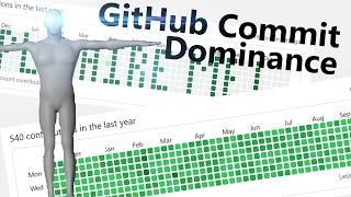 Establishing GitHub Commit Dominance