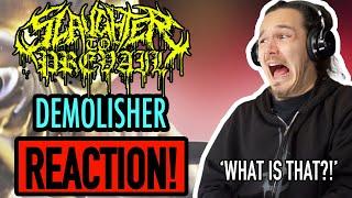 Alex Terrible's Guttural Will Send You To Hell! Slaughter To Prevail - Demolisher | Reaction