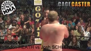 Hardrock MMA 82 Fight 11 Josh Schlenker vs Brandon Heath Heavyweight Ammy