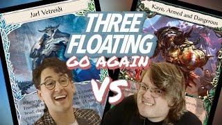 GO AGAIN! Jarl vs Kayo | Flesh and Blood TCG Gameplay | Three Floating