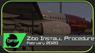 How To Install The Zibo Mod 737 February 2020 w/updater X-Plane 11