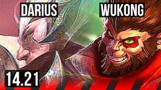 DARIUS vs WUKONG (TOP) | KR Diamond | 14.21