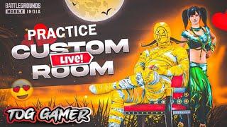 BGMI LIVE CUSTOM ROOM  DAY   10 ||Custom Room | PUBG CUSTOM ROOM| TOG GAMER  #bgmilivecustomroom