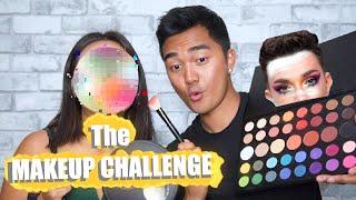 THE MAKEUP CHALLENGE! | James Charles X Morphe Palette | Charles Polino