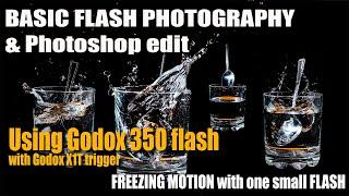 Off-Camera Flash Photography with the Godox TT350 and Godox X1T Trigger -  Freezing Motion