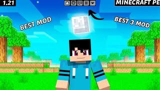 Top 3 Best Mods/Addons For Mcpe Content Creators | Minecraft Pe 1.21.30