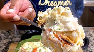 CHINESE BUFFET CHEESY CRAB CASSEROLE | QUICK AND EASY