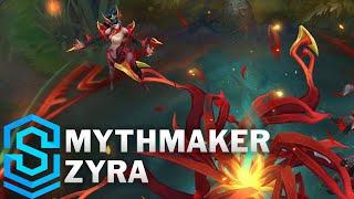 Mythmaker Zyra Skin Spotlight - Pre-Release - PBE Preview - League of Legends