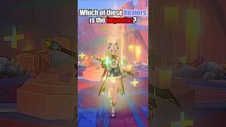 Which of these Healers is the Imposter!?? Genshin Impact #SummerOnShorts