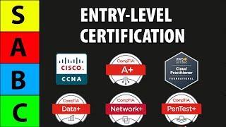 10 BEST Entry-Level Tech Certifications ($100k/yr+)