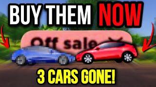 3 CARS GOING OFFSALE! (Greenville Roblox)